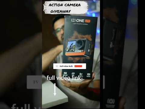 🎉 IZI Action Camera ONE Lite Giveaway Contest | Win Free Action Camera