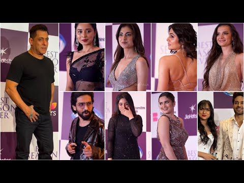 Bigboss 19 success grand party’s / biggboss 19 all contestant / bigboss 19 salman khan