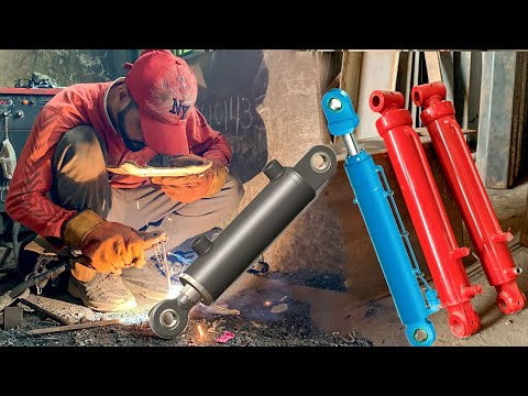 How Hydraulic Cylinder are Made | Hydraulic Cylinder Manufacturing Process | DIY Hydraulic Cylinder