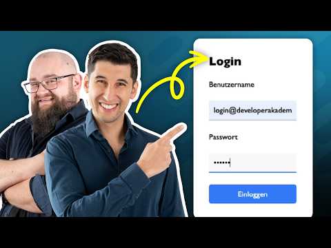 Login programmieren für Anfänger mit HTML und PHP (Tutorial Deutsch)