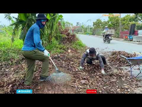SHOCKING! Faced with a filthy sidewalk - an impressive cleanup!