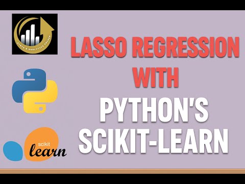 Lasso Regression Explained | Python Machine Learning with Scikit-Learn