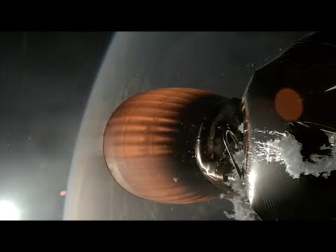 Blastoff! SpaceX Starlink launch suffers upper stage anomaly - See the 'icy' engine burn
