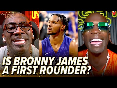 Should NBA teams take Bronny James in first round of NBA Draft to try to lure LeBron? | Nightcap