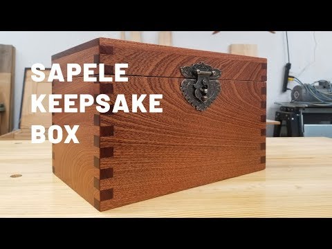 Keepsake Box Using Box Joints