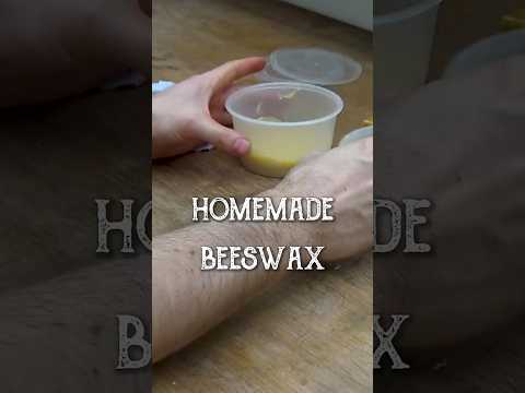 Homemade beeswax for woodworking #woodworking #diy #homemade