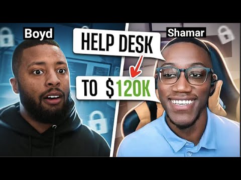 He Went from Tech Support to $120k in CYBERSECURITY in Under a Year!