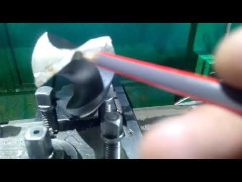 Сверло.Заточка и его работа.