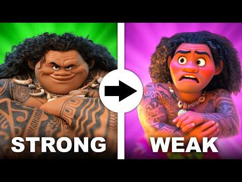 Moana Characters As Their Opposites
