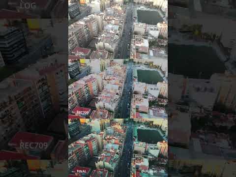 How I Colorgrade my Video. LOG, REC709, FINAL