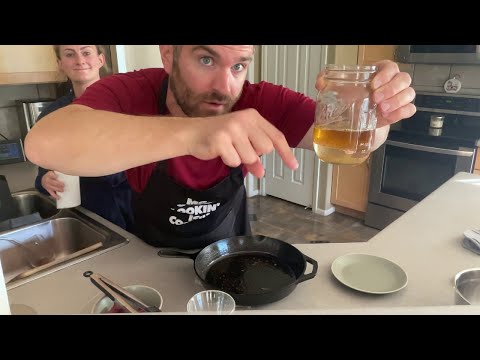 Waste not! How to make clarified bacon fat after cooking bacon! (GREAT butter substitute!)