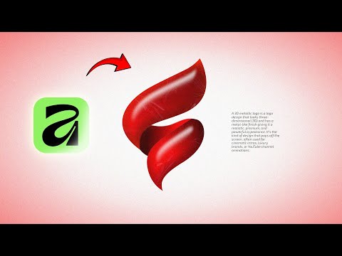 CREATE A 3D METALIC LOGO IN AFFINITY | Beginner guide