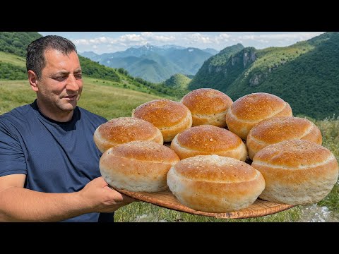 🔥 Authentic Uzbek Bread Baked in a Tandoor! The Most Delicious Oriental Flatbread Recipe 🍞
