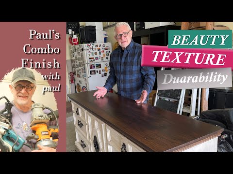 THE Best Clear Wood Combination Finish - Refinishing Furniture