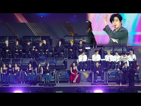 ZEROBASEONE stage reaction [JENNIE Stray Kids ATEEZ  NCT WISH izna] / 2026 Golden Disc Awards