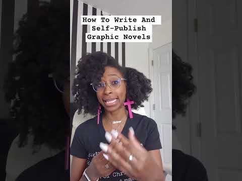 How to write and self-publish graphic novels. #writing #shorts