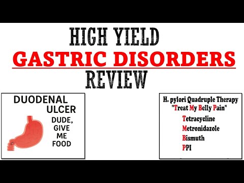 Gastric Disorders Review | Mnemonics & Proven Ways To Memorize For Your Exam!