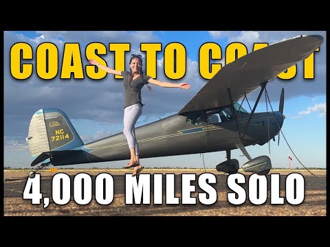 I Flew My 1946 Airplane Across America SOLO