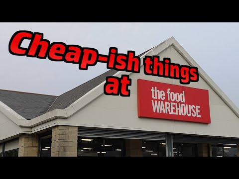 Cooking Challenge - Buy The Cheap-ish Things (in Iceland/Food Warehouse)