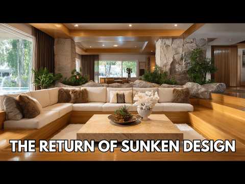 Sunken Living Room Trends 2026  Elegant Interior Ideas