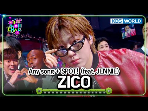 ZICO - Any song + SPOT! (feat. JENNIE) [2024 KBS Entertainment Awards] | KBS WORLD TV 250108
