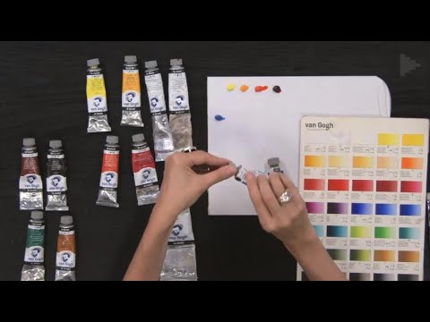 Какие масляные краски выбрать начинающему художнику /Собираем первую палитру с Ольгой Гусевой