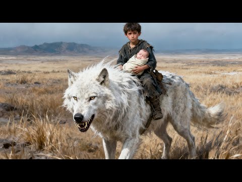 白狼突襲，叼走新生女嬰！小男孩無畏追擊，最終從狼口中成功救回嬰孩！