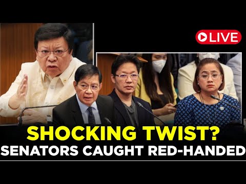 Philippine Senators In Kickbacks Scandal LIVE | Flood Control: Escudero, Binay, Revilla Named | Live