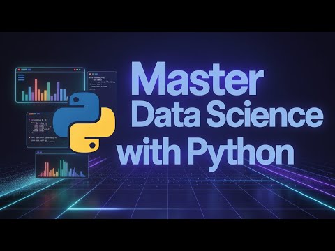 Master Data Science With Python 🧠 | Real Projects + Hands-On Training🚀