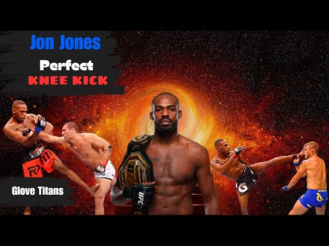 Jon Jones' Top 3 Greatest Fights and His Unique Knee Strike Technique #jonjones #kneekick #mma