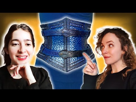 Making a leather corset FT Bernadette Banner on designing a Moiraine costume