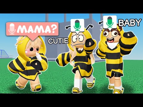 Matching AVATARS As a BABY In Roblox VOICE CHAT 4!