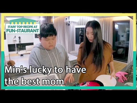 Min's lucky to have the best mom (Stars' Top Recipe at Fun-Staurant) | KBS WORLD TV 210302