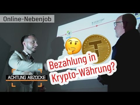 Nebenjob in KRYPTO-WÄHRUNG ausbezahlt? 🤔 Fragwürdige Nebenjobs und CYBERCRIME! | Achtung Abzocke