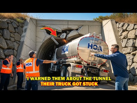 I Warned the HOA About the Tunnel Height — But Their Gas Truck Got Stuck Inside