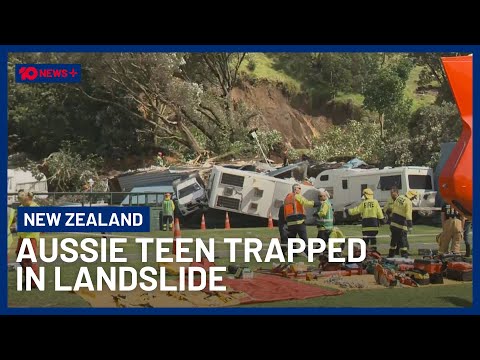 Aussie Teen Recalls Terrifying Landslide At Popular NZ Holiday Park | 10 News+