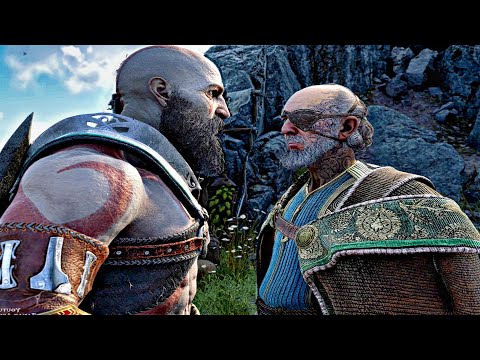 God of War 5 Ragnarok - All Odin Cutscenes + Secret Scenes (The All-Father) 4K 60FPS PS5