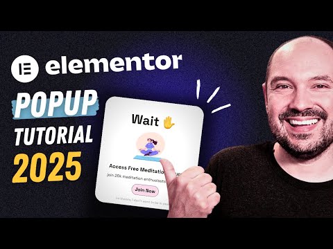 How To Make Awesome Pop-Ups With Elementor Pro ✅ Elementor Popup Tutorial