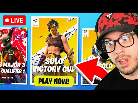 TYPICAL GAMER plays the SOLO CASH CUP TOURNAMENT! (Fortnite)
