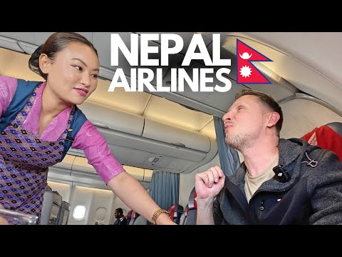 Nepal Airlines Business Class in 2025 - Once DANGEROUS and now LOVED!