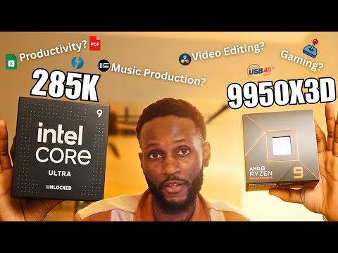 DON’T MAKE A MISTAKE! Ryzen 9 9950X3D vs Intel Core Ultra 9 285K | Hands-On Real World Test