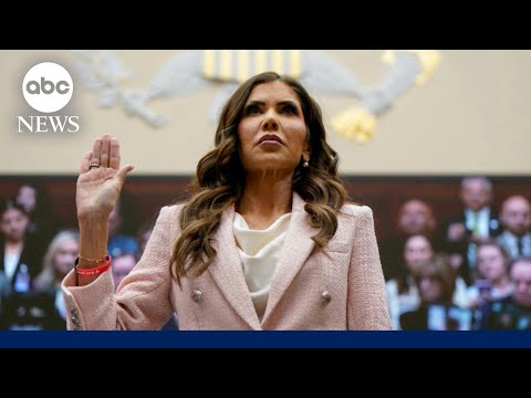 Trump fires DHS Secy. Kristi Noem, picks Sen. Markwayne Mullin to replace her