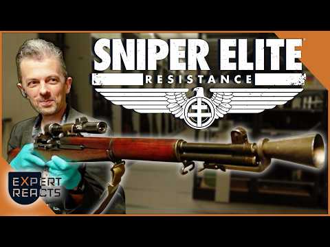 Firearms Expert Reacts to Sniper Elite: Resistance Guns | EXP