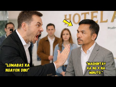 "Pinalayas si Manny Pacquiao sa sarili niyang hotel — 9 minuto, lahat ng staff tinangga.."