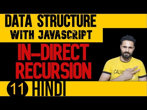 DSA with JavaScript in Hindi #12 Head and Tail Recursion  in JavaScript | Data Structure