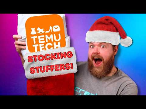 10 Temu Tech Stocking Stuffers Under $20 – Perfect for the Holidays! Gadgets, Tech, and more!