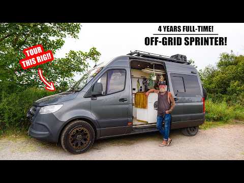 His Country Got Too Expensive… So He LEFT for a Better Life in a VAN!