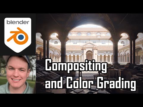 Color Grading and Compositing in Blender 4.5 (beginner tutorial)