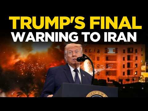US-IRAN WAR LIVE | Trump's Big Announcement On Military Action Against Iran | Breaking News LIVE