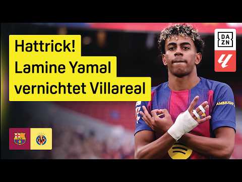 Yamal macht den Robben: FC Barcelona - FC Villarreal | 26. Spieltag | LaLiga | DAZN Highlights